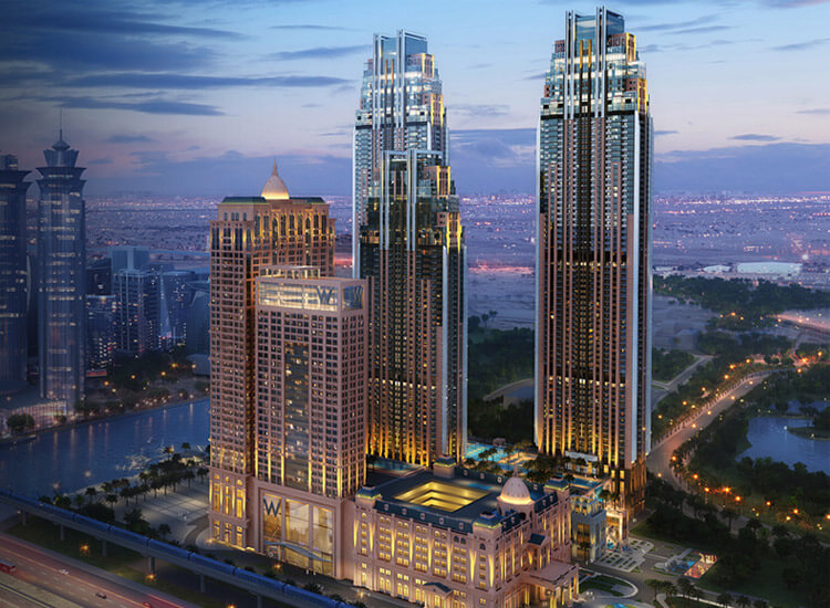 Amna-Tower-in-Al-Habtoor-City